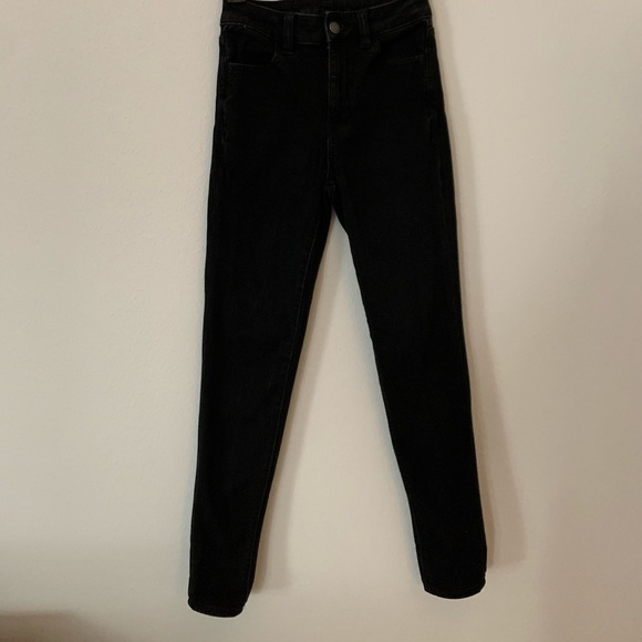 american eagle black basic jeans - Picture 3 of 5